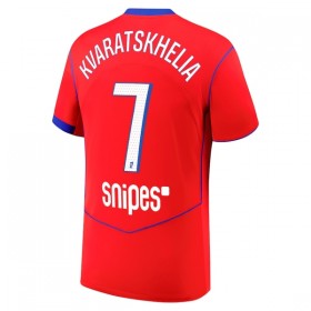Maillot Foot Paris Saint Germain Kvaratskhelia 7 Troisieme 2025-26